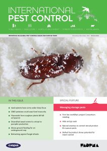 International Pest Control – November/December 2022 – Vol 64, Nr.6