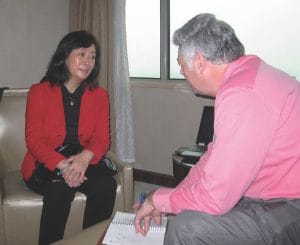 Ms. Huang: “China has an unparalleled market capacity and everyone will have a chance to gain from the growth in the service sector.”